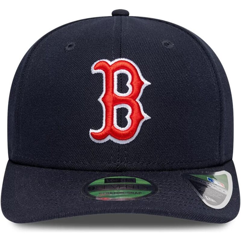 cappello-curvo-blu-marino-snapback-9seventy-stretch-snap-player-replica-dei-boston-red-sox-mlb-di-new-era