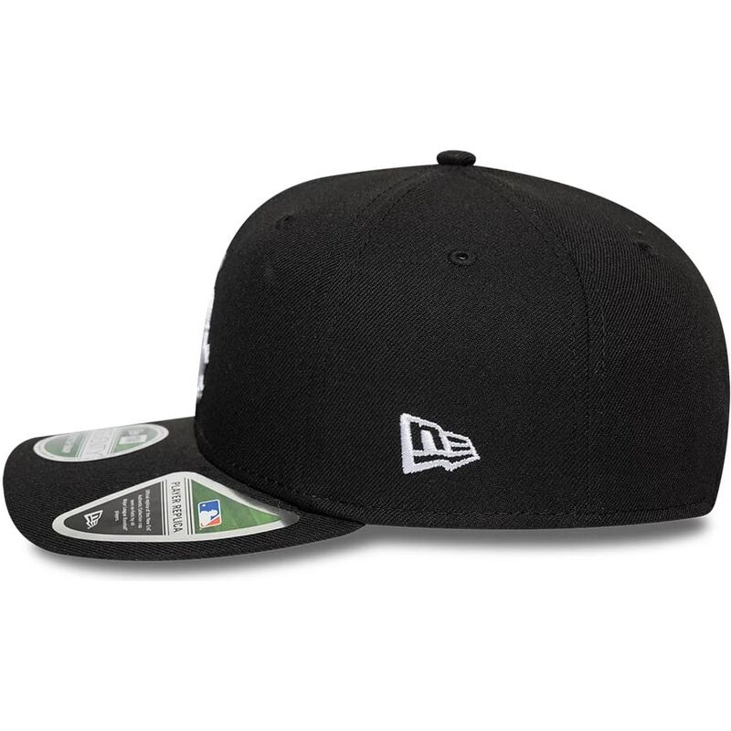 cappello-curvo-nero-snapback-9seventy-stretch-snap-player-replica-dei-chicago-white-sox-mlb-di-new-era