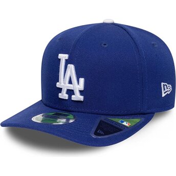Cappello curvo blu snapback 9SEVENTY Stretch Snap Player Replica dei Los Angeles Dodgers MLB di New Era
