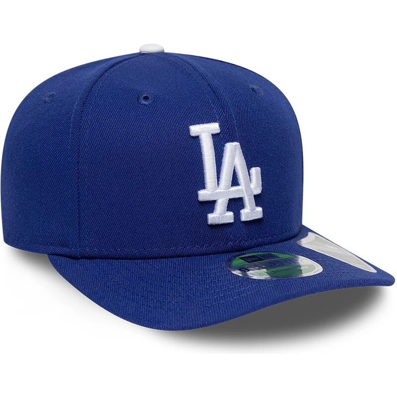 cappello-curvo-blu-snapback-9seventy-stretch-snap-player-replica-dei-los-angeles-dodgers-mlb-di-new-era
