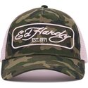 cappello-curvo-mimetizzazione-snapback-rosa-1971-di-ed-hardy