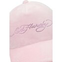 cappello-curvo-rosa-snapback-diamante-velour-di-ed-hardy