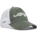 cappello-curvo-verde-snapback-embroidery-applique-cord-di-ed-hardy