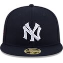 cappello-piatto-blu-marino-aderente-59fifty-hall-of-fame-dei-new-york-yankees-mlb-di-new-era