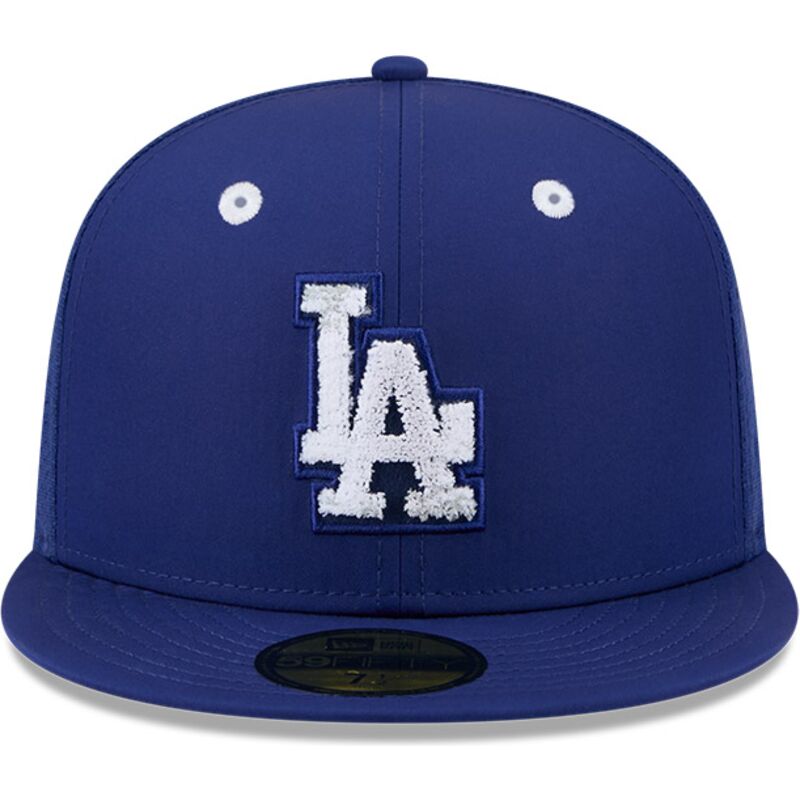 cappello-piatto-blu-aderente-59fifty-all-star-game-workout-dei-los-angeles-dodgers-mlb-di-new-era