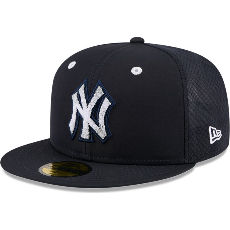 cappello-piatto-blu-marino-aderente-59fifty-all-star-game-workout-dei-new-york-yankees-mlb-di-new-era