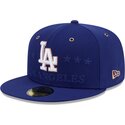 cappello-piatto-blu-aderente-59fifty-all-star-game-dei-los-angeles-dodgers-mlb-di-new-era