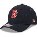 cappello-curvo-blu-marino-snapback-9forty-m-crown-all-star-game-dei-boston-red-sox-mlb-di-new-era
