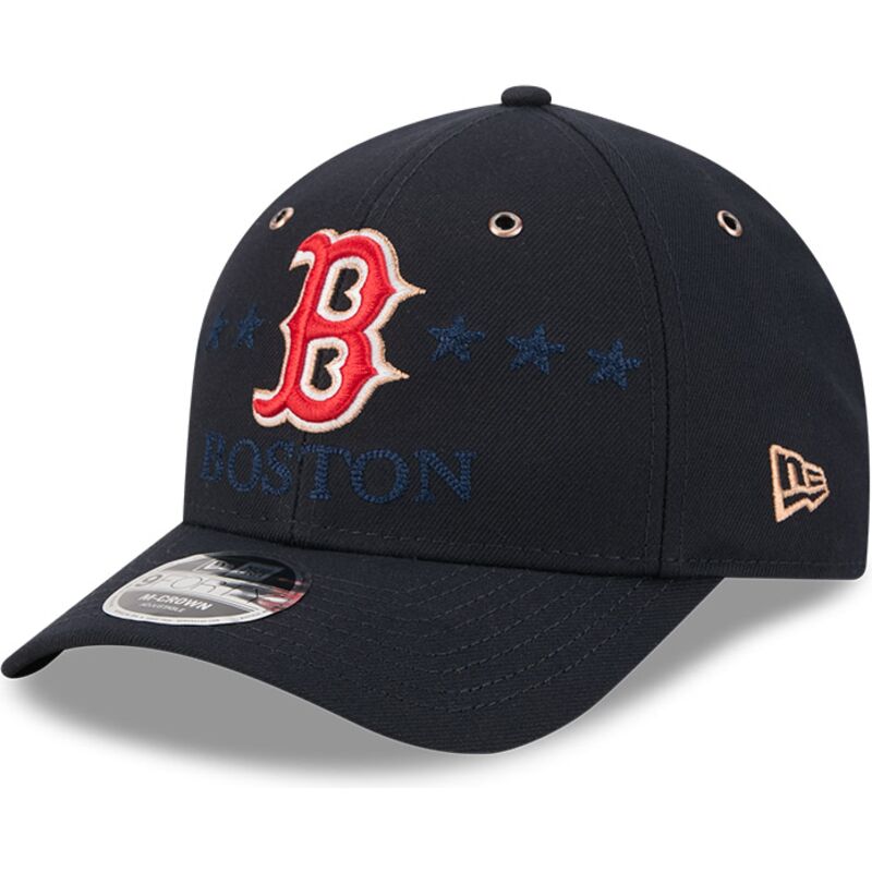 cappello-curvo-blu-marino-snapback-9forty-m-crown-all-star-game-dei-boston-red-sox-mlb-di-new-era
