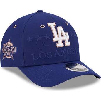 Cappello curvo blu snapback 9FORTY M-Crown All Star Game dei Los Angeles Dodgers MLB di New Era