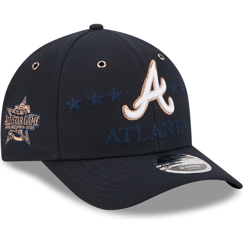 cappello-curvo-blu-marino-snapback-9forty-m-crown-all-star-game-dei-atlanta-braves-mlb-di-new-era