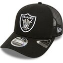 cappello-curvo-nero-snapback-9seventy-stretch-snap-team-dei-las-vegas-raiders-nfl-di-new-era