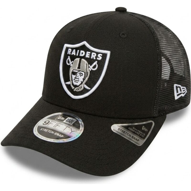 cappello-curvo-nero-snapback-9seventy-stretch-snap-team-dei-las-vegas-raiders-nfl-di-new-era