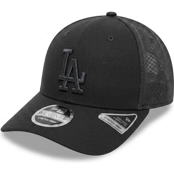 Cappello curvo grigio snapback 9SEVENTY Stretch Snap Color Pack dei Los Angeles Dodgers MLB di New Era