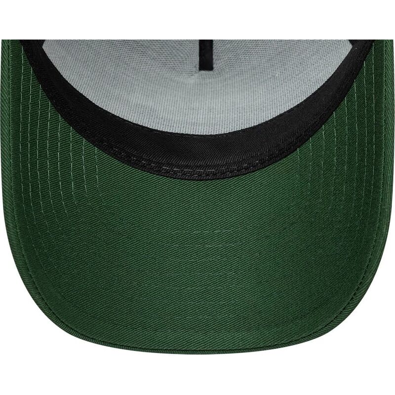 cappello-curvo-verde-snapback-per-bambino-a-frame-outdoor-di-new-era