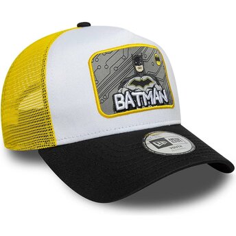 Cappello curvo multicolore snapback per bambino A Frame Patch dei Batman DC Comics di New Era