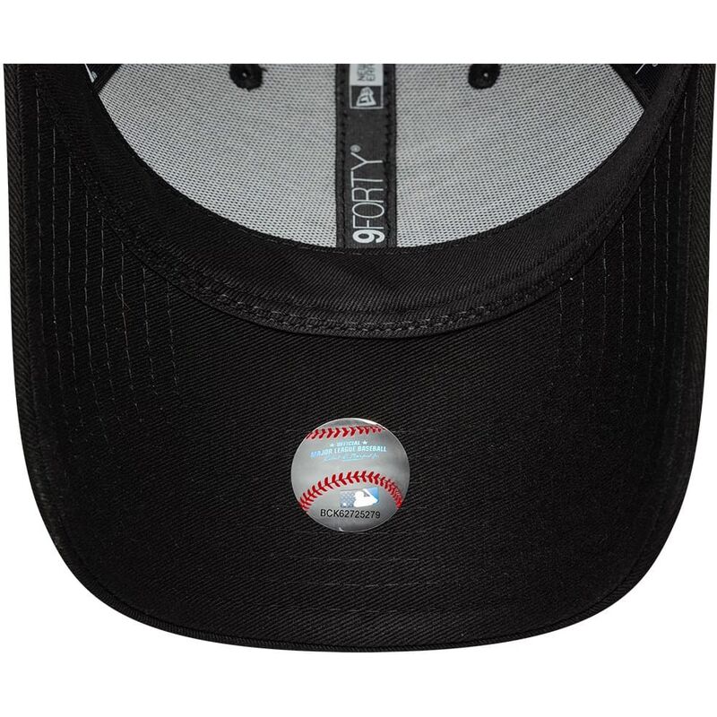 cappello-curvo-nero-cinghia-regolabile-9forty-tort-infill-dei-los-angeles-dodgers-mlb-di-new-era