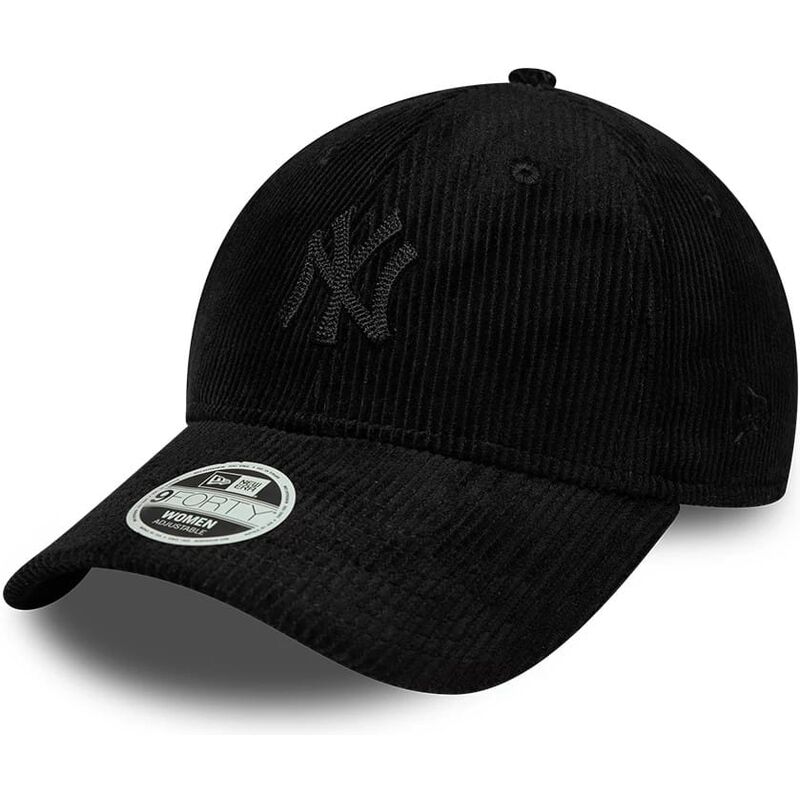 cappello-curvo-nero-cinghia-regolabile-9forty-cord-dei-new-york-yankees-mlb-di-new-era cappello-curvo-nero-cinghia-regolabile-9forty-cord-dei-new-york-yankees-mlb-di-new-era
