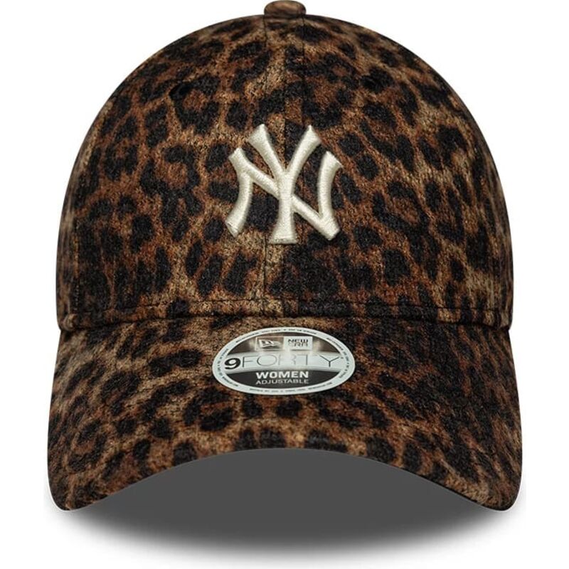 cappello-curvo-leopardato-cinghia-regolabile-9forty-leopard-cosy-dei-new-york-yankees-mlb-di-new-era cappello-curvo-leopardato-cinghia-regolabile-9forty-leopard-cosy-dei-new-york-yankees-mlb-di-new-era