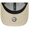 cappello-curvo-beige-snapback-9forty-m-crown-pu-diamante-dei-los-angeles-dodgers-mlb-di-new-era