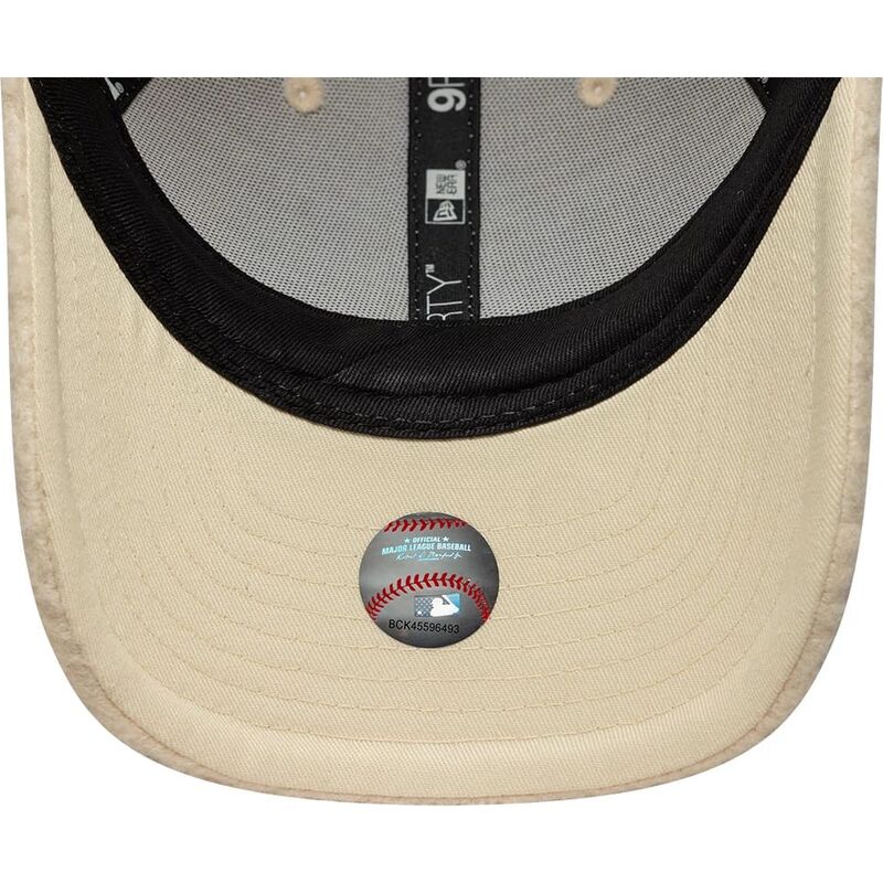 cappello-curvo-beige-snapback-9forty-m-crown-winter-borg-dei-los-angeles-dodgers-mlb-di-new-era