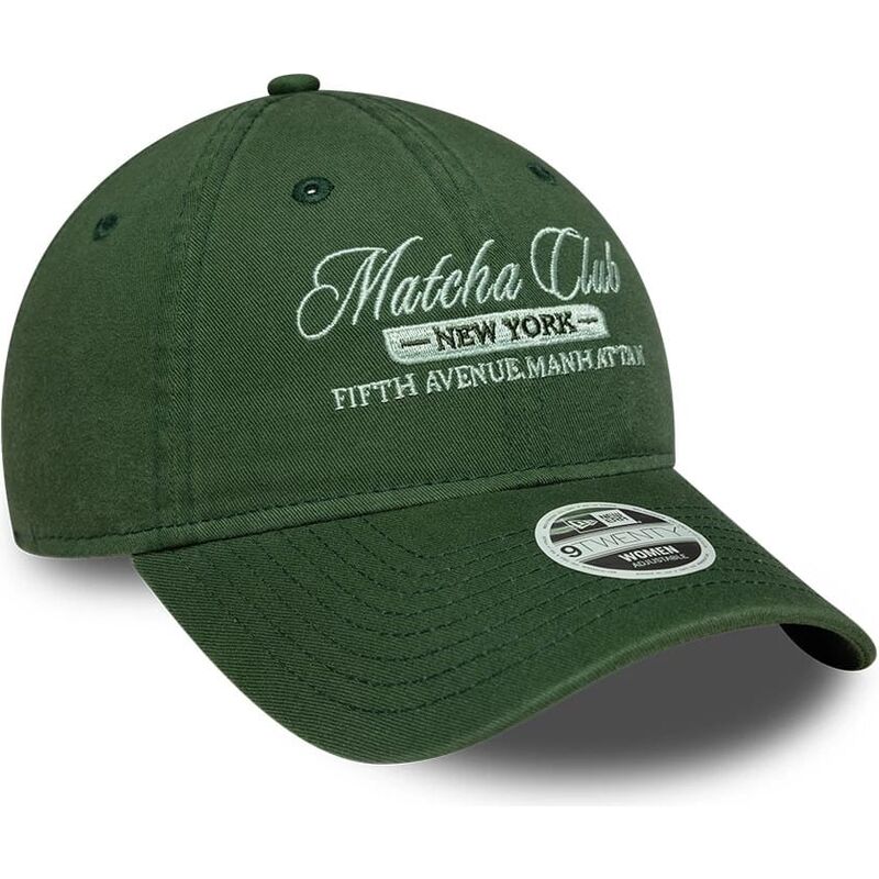 cappello-curvo-verde-cinghia-regolabile-9twenty-matcha-club-di-new-era