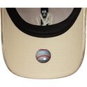 cappello-curvo-beige-cinghia-regolabile-9twenty-velour-dei-new-york-yankees-mlb-di-new-era