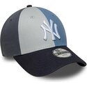 cappello-curvo-multicolore-cinghia-regolabile-per-bambino-9forty-colourblock-dei-new-york-yankees-mlb-di-new-era