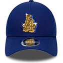 cappello-curvo-blu-snapback-9forty-m-crown-a-frame-emblem-dei-los-angeles-dodgers-mlb-di-new-era