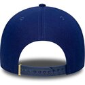 cappello-curvo-blu-snapback-9forty-m-crown-a-frame-emblem-dei-los-angeles-dodgers-mlb-di-new-era