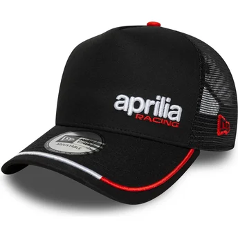 Cappello curvo nero snapback E Frame Flawless Aprilia Piaggio di New Era