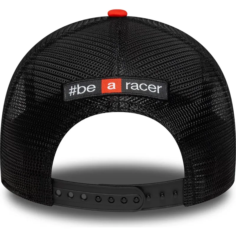 cappello-curvo-nero-snapback-e-frame-flawless-aprilia-piaggio-di-new-era