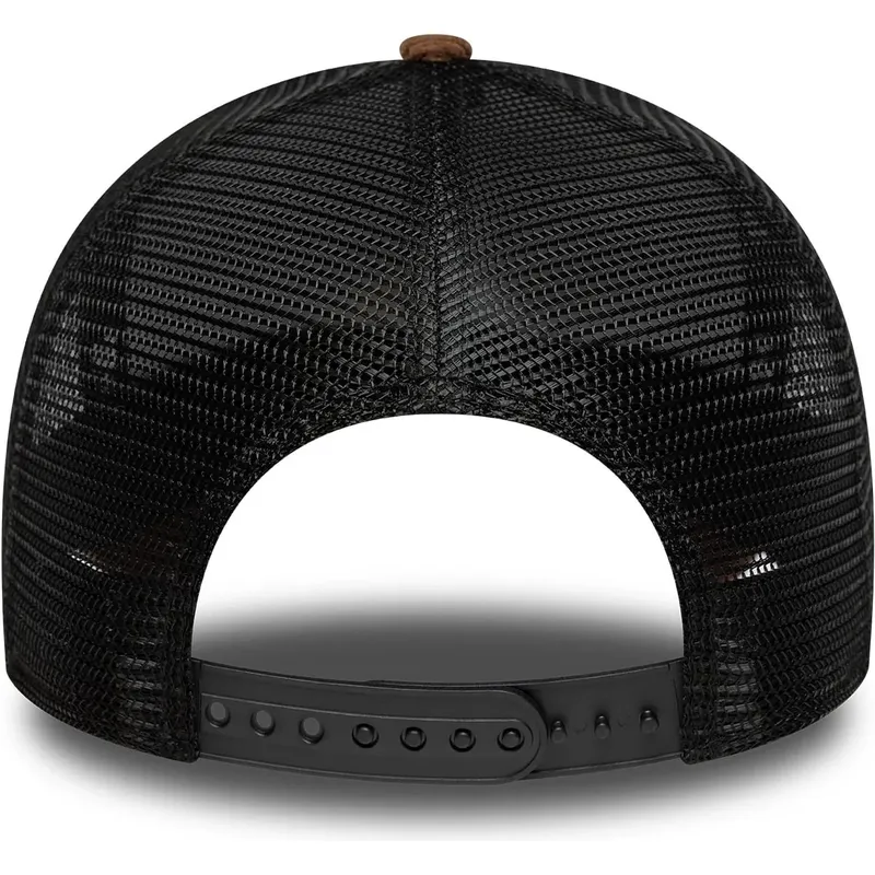 cappello-curvo-marrone-snapback-a-frame-distressed-cord-dei-red-bull-racing-formula-1-di-new-era