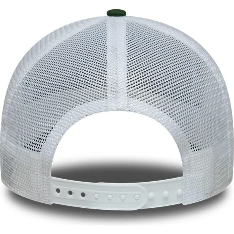 cappello-curvo-verde-snapback-a-frame-league-essential-dei-new-york-yankees-mlb-di-new-era