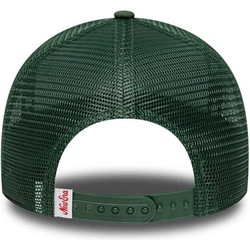 cappello-curvo-verde-snapback-a-frame-oval-patch-foam-di-new-era