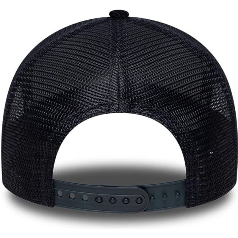 cappello-curvo-blu-marino-snapback-a-frame-tonal-cord-dei-new-york-yankees-mlb-di-new-era