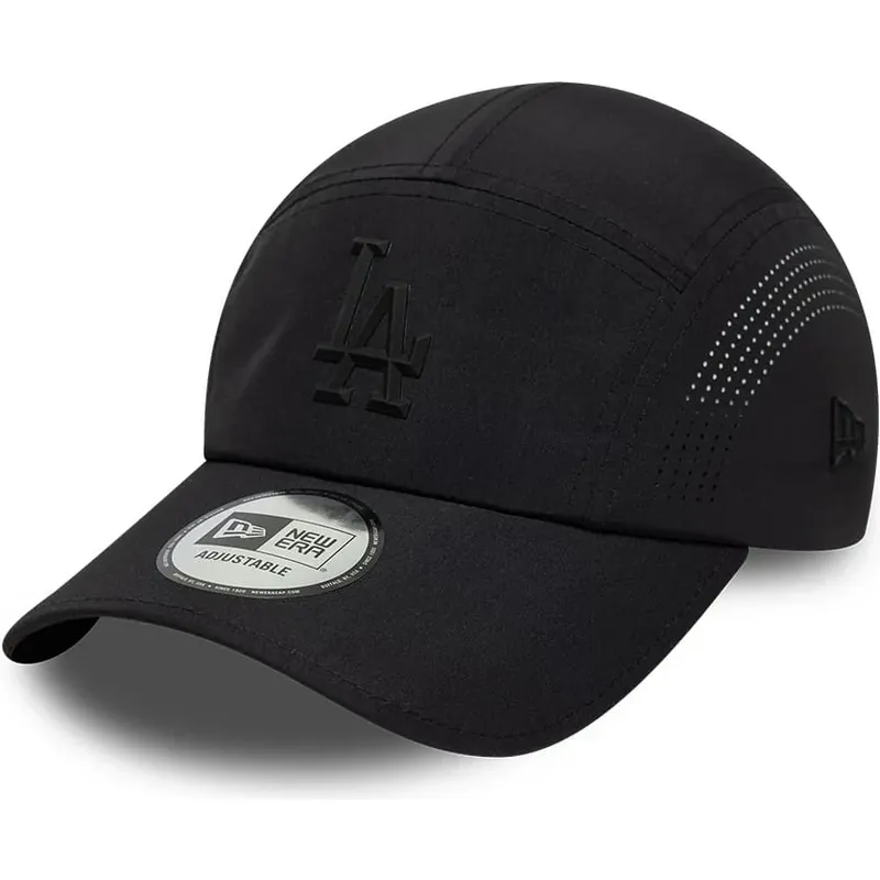 cappello-curvo-nero-snapback-runner-tech-midi-dei-los-angeles-dodgers-mlb-di-new-era cappello-curvo-nero-snapback-runner-tech-midi-dei-los-angeles-dodgers-mlb-di-new-era