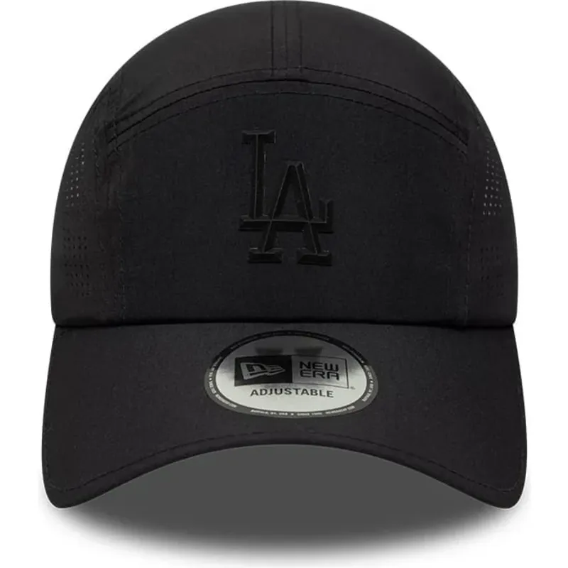 cappello-curvo-nero-snapback-runner-tech-midi-dei-los-angeles-dodgers-mlb-di-new-era cappello-curvo-nero-snapback-runner-tech-midi-dei-los-angeles-dodgers-mlb-di-new-era