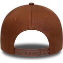 cappello-curvo-marrone-snapback-e-frame-league-essential-dei-los-angeles-dodgers-mlb-di-new-era