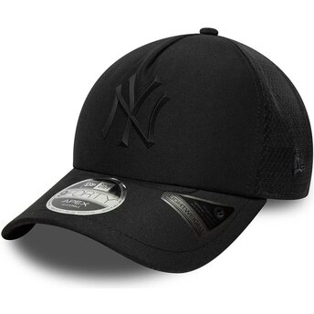 Cappello curvo nero snapback 9FORTY APEX Sporty dei New York Yankees MLB di New Era
