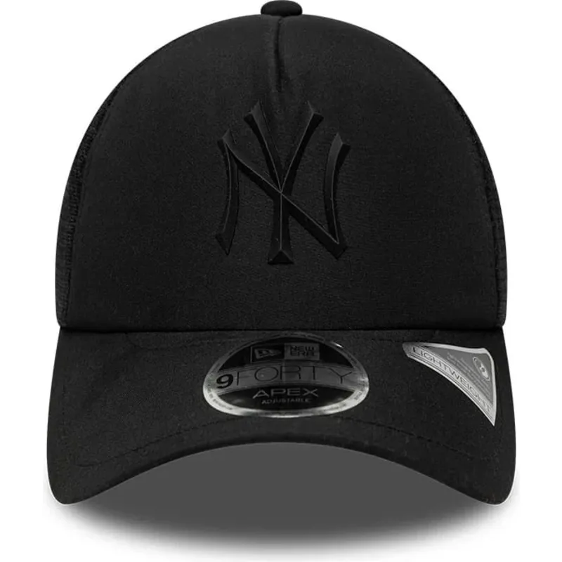 cappello-curvo-nero-snapback-9forty-apex-sporty-dei-new-york-yankees-mlb-di-new-era