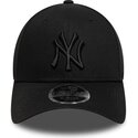 cappello-curvo-nero-snapback-9forty-m-crown-dei-new-york-yankees-mlb-di-new-era