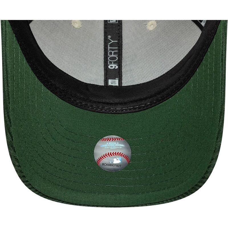 cappello-curvo-beige-snapback-9forty-m-crown-cord-dei-los-angeles-dodgers-mlb-di-new-era