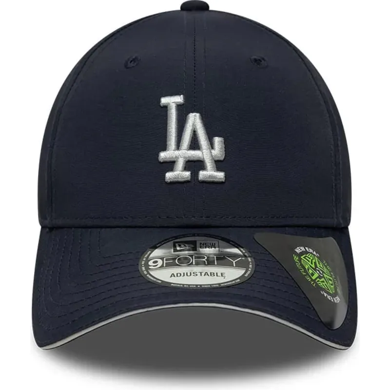cappello-curvo-blu-marino-cinghia-regolabile-9forty-recycled-dei-los-angeles-dodgers-mlb-di-new-era cappello-curvo-blu-marino-cinghia-regolabile-9forty-recycled-dei-los-angeles-dodgers-mlb-di-new-era