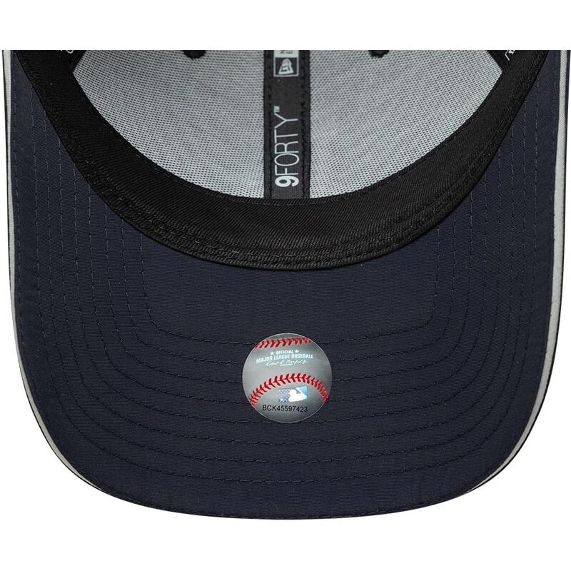cappello-curvo-blu-marino-cinghia-regolabile-9forty-recycled-dei-los-angeles-dodgers-mlb-di-new-era cappello-curvo-blu-marino-cinghia-regolabile-9forty-recycled-dei-los-angeles-dodgers-mlb-di-new-era