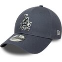 cappello-curvo-grigio-cinghia-regolabile-9forty-outline-camo-dei-los-angeles-dodgers-mlb-di-new-era