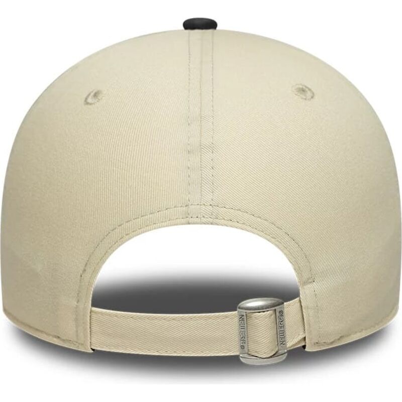 cappello-curvo-beige-cinghia-regolabile-9forty-colour-block-dei-los-angeles-lakers-nba-di-new-era