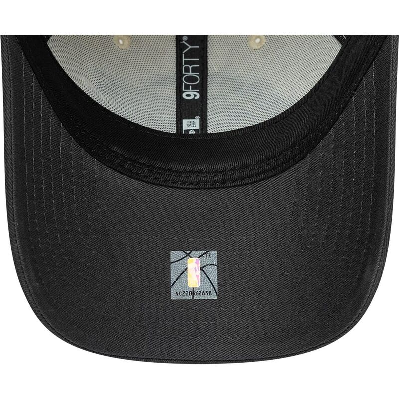 cappello-curvo-beige-cinghia-regolabile-9forty-colour-block-dei-los-angeles-lakers-nba-di-new-era