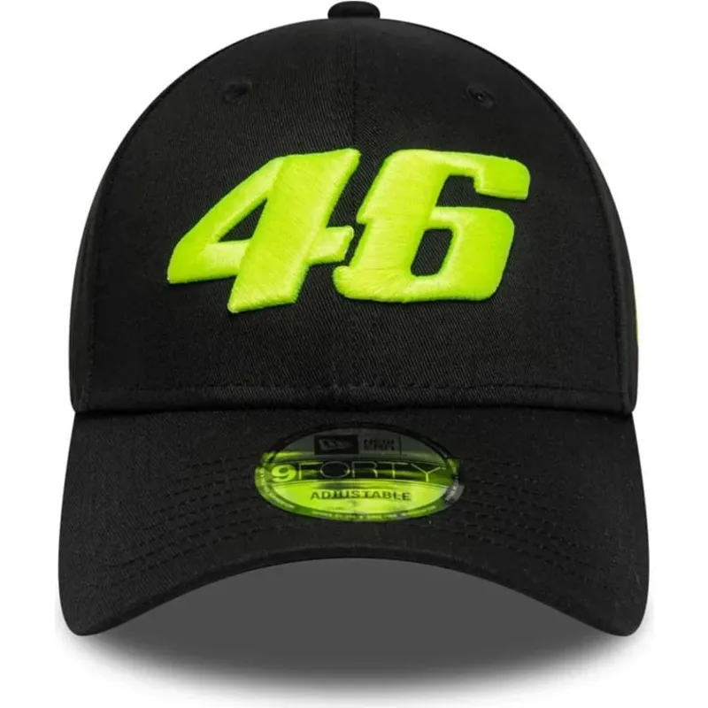 cappello-curvo-nero-cinghia-regolabile-9forty-wordmark-dei-valentino-rossi-vr46-motogp-di-new-era cappello-curvo-nero-cinghia-regolabile-9forty-wordmark-dei-valentino-rossi-vr46-motogp-di-new-era