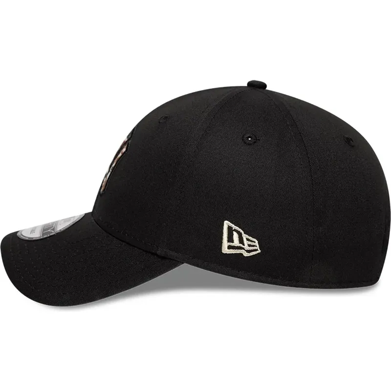cappello-curvo-nero-cinghia-regolabile-9forty-faux-pony-infill-dei-new-york-yankees-mlb-di-new-era cappello-curvo-nero-cinghia-regolabile-9forty-faux-pony-infill-dei-new-york-yankees-mlb-di-new-era